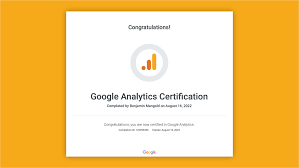 google analytics certification | Kalbaco.com