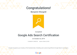 Google Ads Certificate | Kalbaco